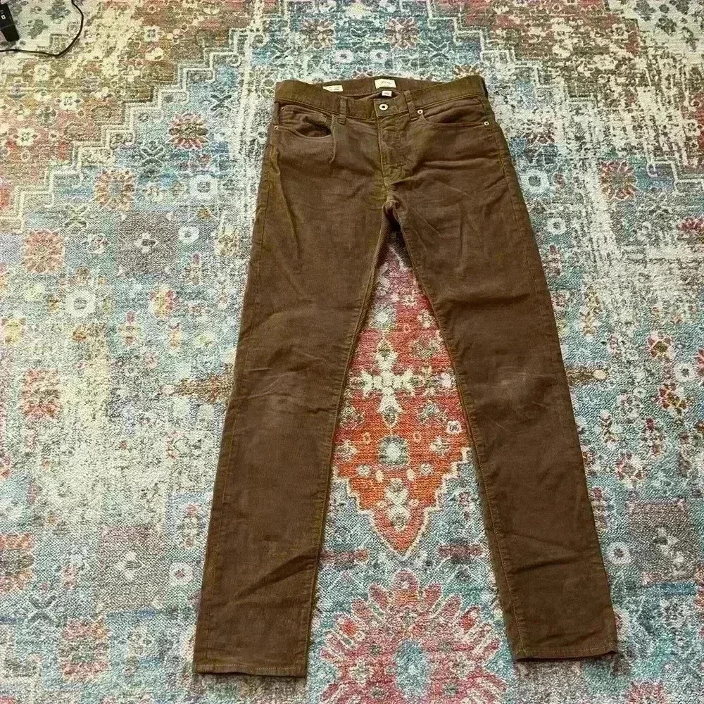 J Crew caramel corduroy pants
